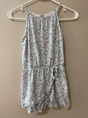 Abercrombie Kids girls 9-10 floral summer romper ditzy feminine girlie